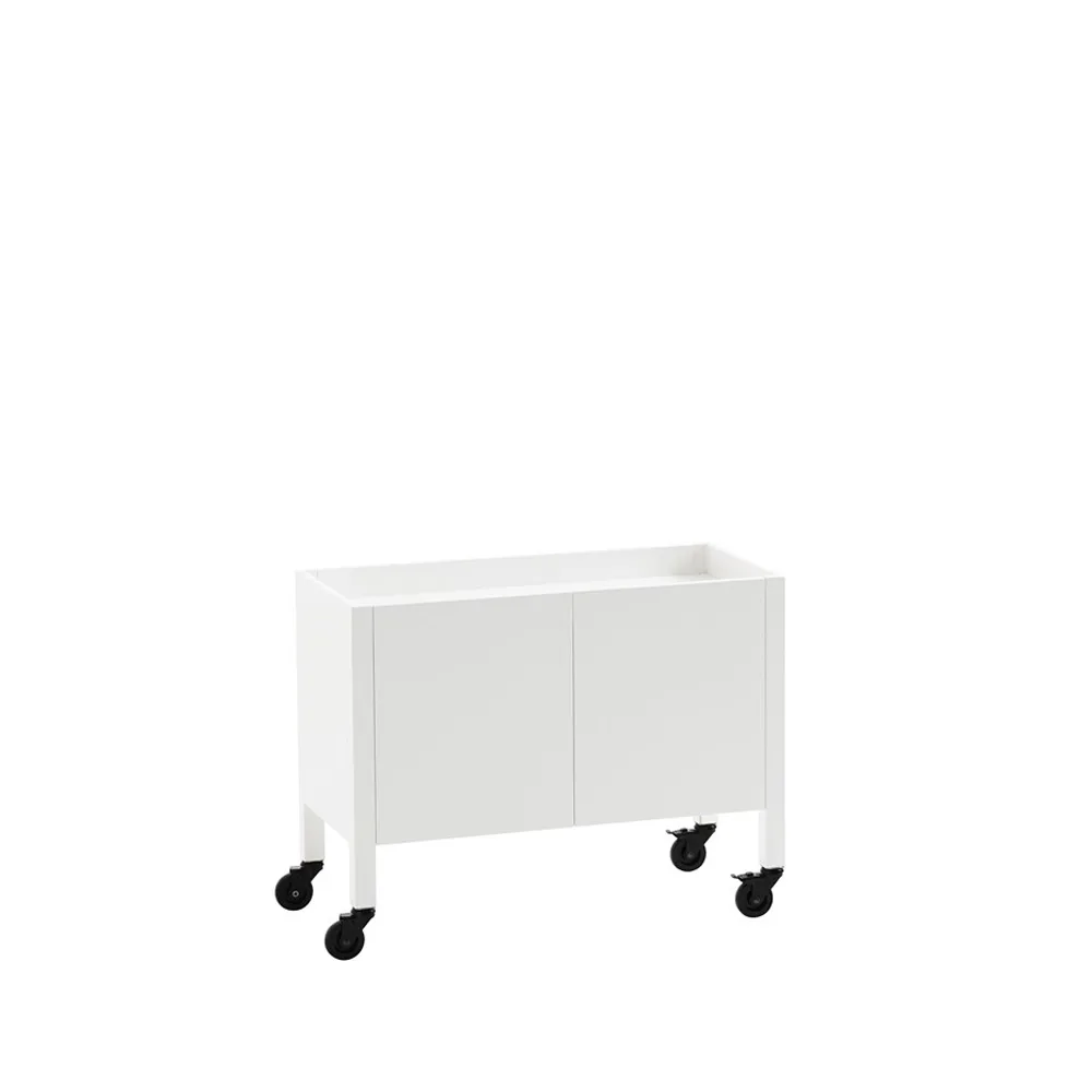 Upper sideboard, Vit inkl. hjul 63,5x84 Karl Andersson & Söner
