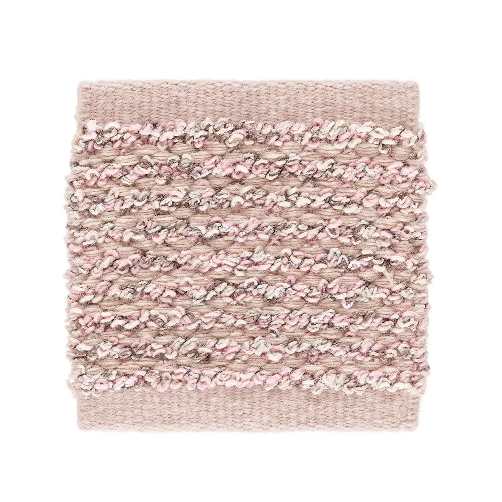 Bouclé Corduroy gångmatta, pink maccaron, 90x250 cm Kasthall
