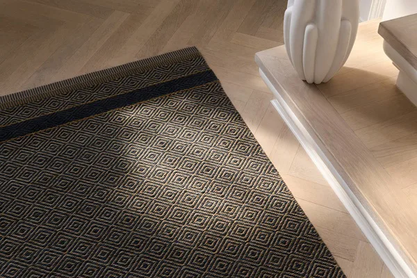 Goose Eye Anniversary matta, Blue amber, 240x350 cm Kasthall
