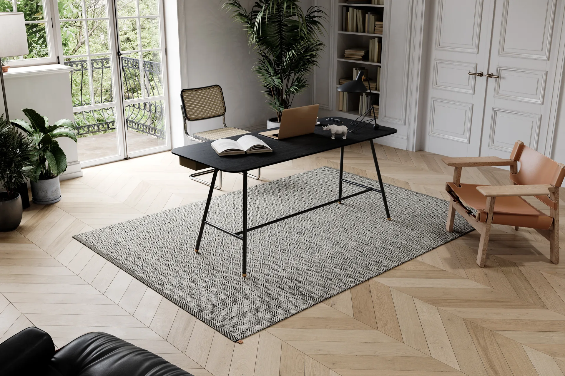 Goose Eye Icon matta, Soho 580, 160x240 cm Kasthall