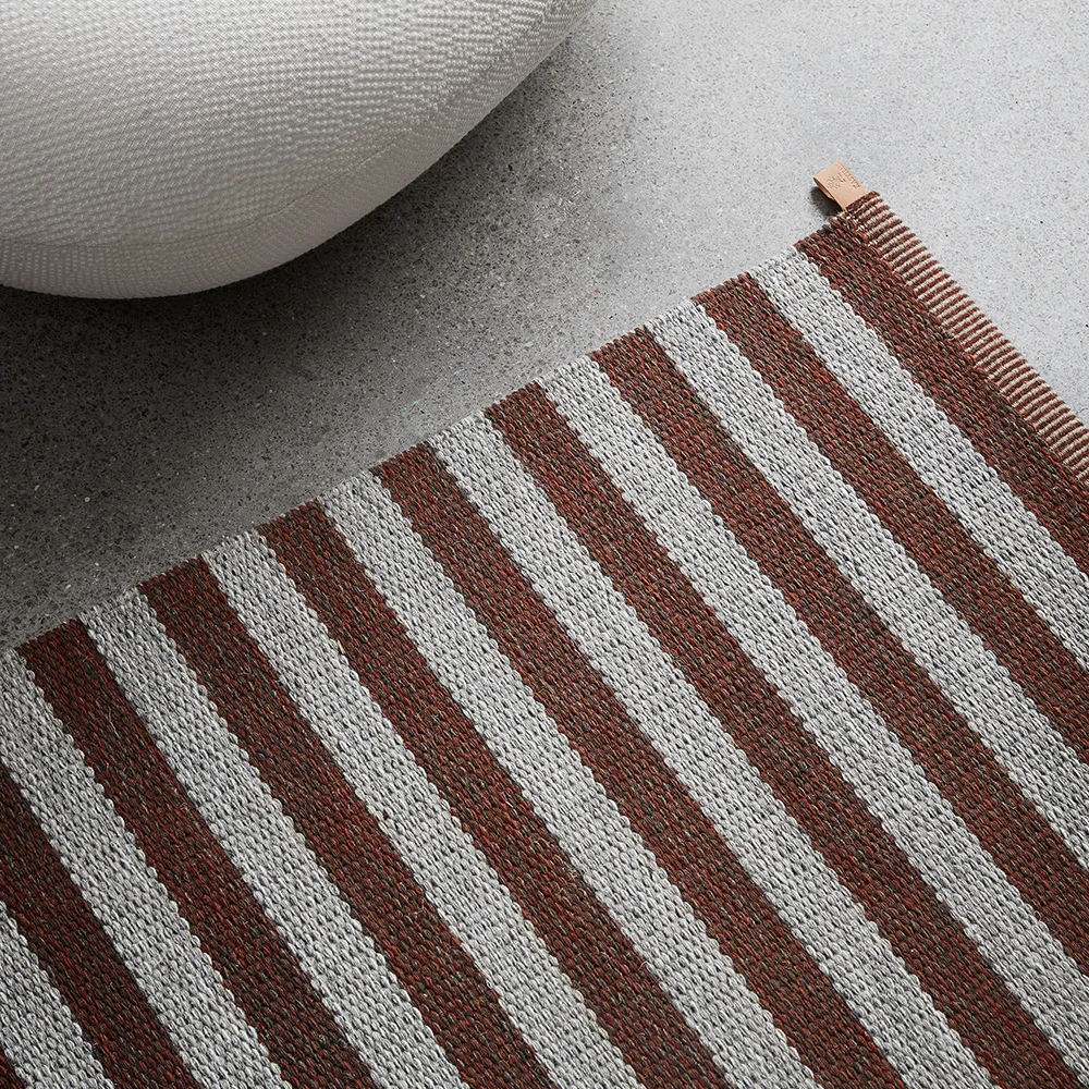 Narrow Stripe Icon matta, Bamboo leaf 240x160 cm Kasthall