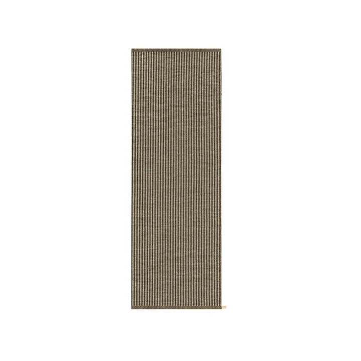 Stripe Icon gångmatta - bark brown 782 90x250 cm - Kasthall