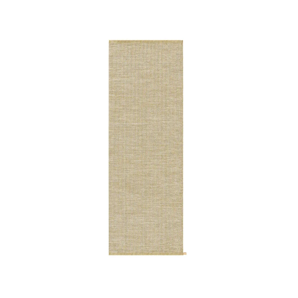 Stripe Icon gångmatta, straw yellow 485 90x250 cm Kasthall