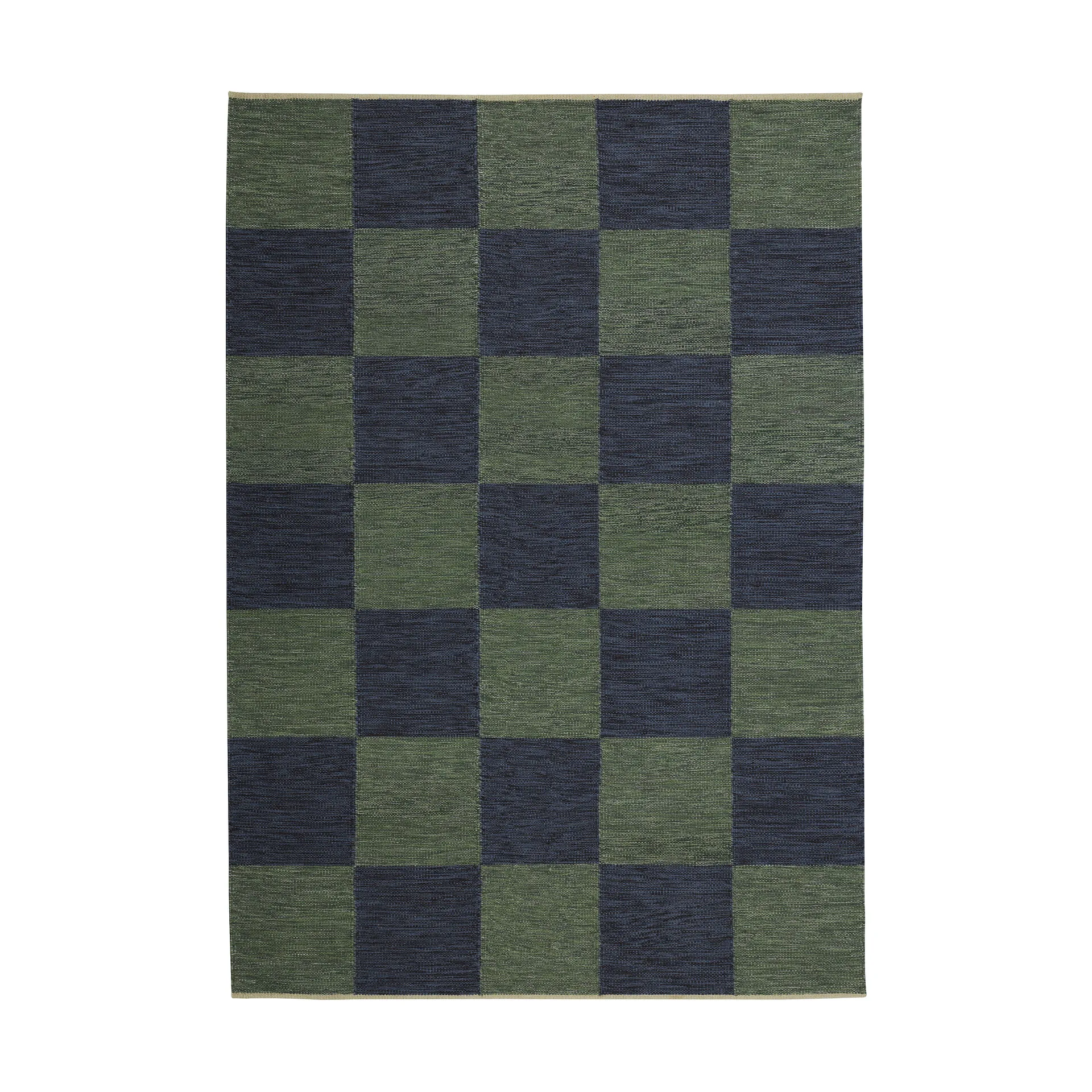 Allium Fox Trott matta, Dark Green, 200x300 cm Kateha