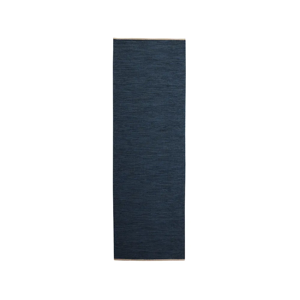 Allium gångmatta 80x250 cm, Deep blue Kateha