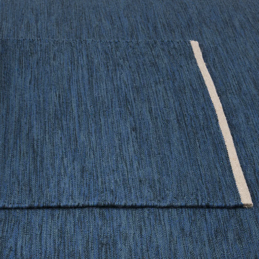 Allium gångmatta 80x250 cm, Deep blue Kateha