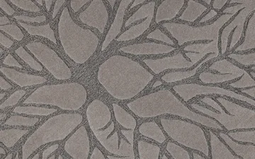 Birds nest handtuftad matta Ø220 cm - MD Brown - Kateha