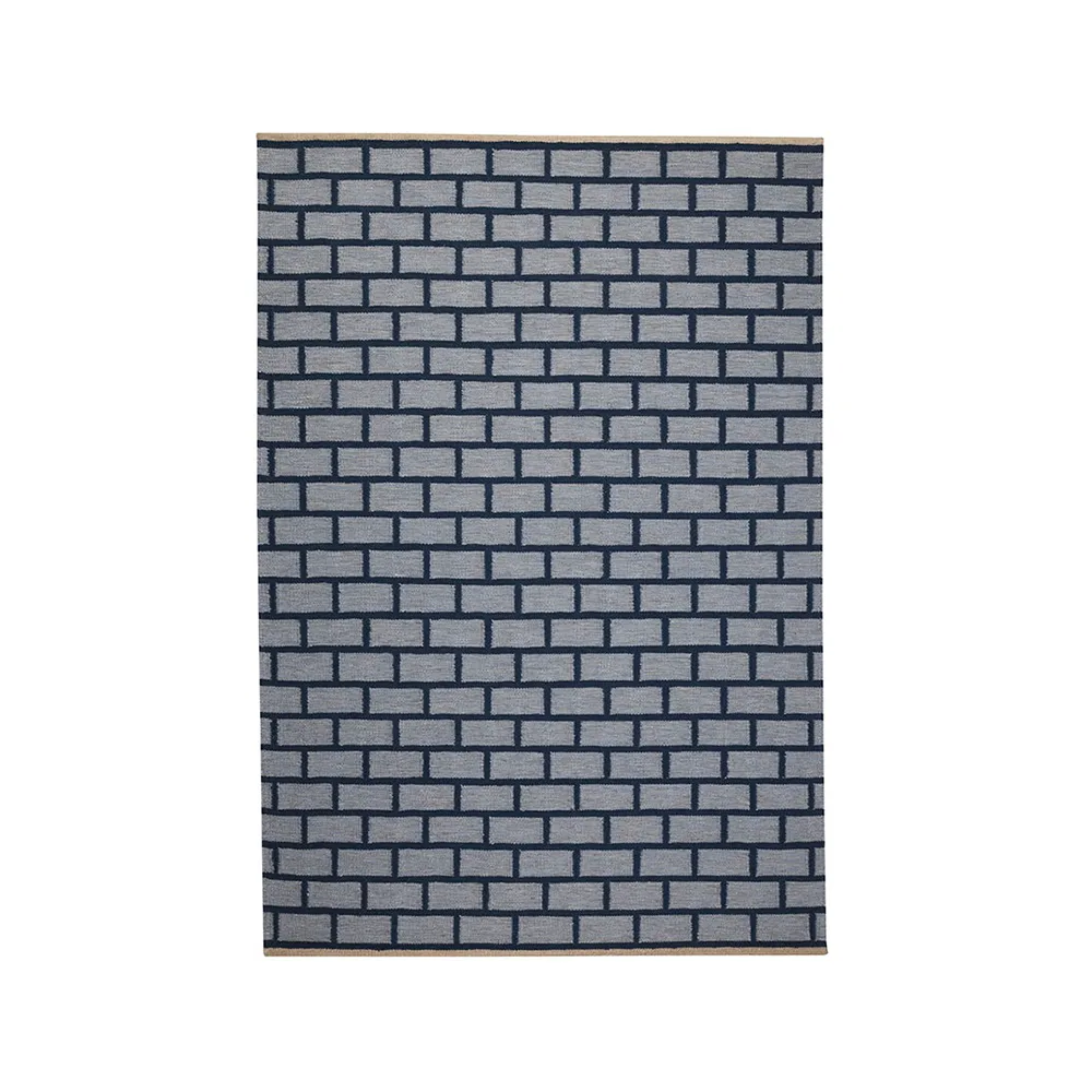 Brick matta, Blue, 170x240 cm Kateha
