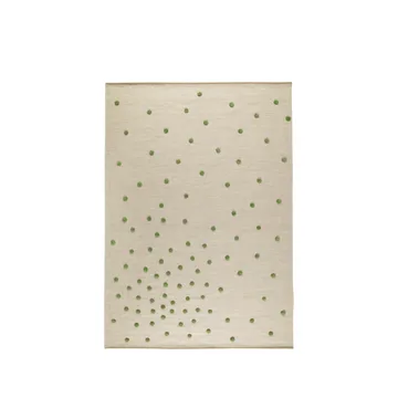 Bula matta - White/green, 170x240 cm - Kateha