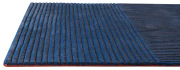 Dunes Straight matta - Blue, 170x240 cm - Kateha