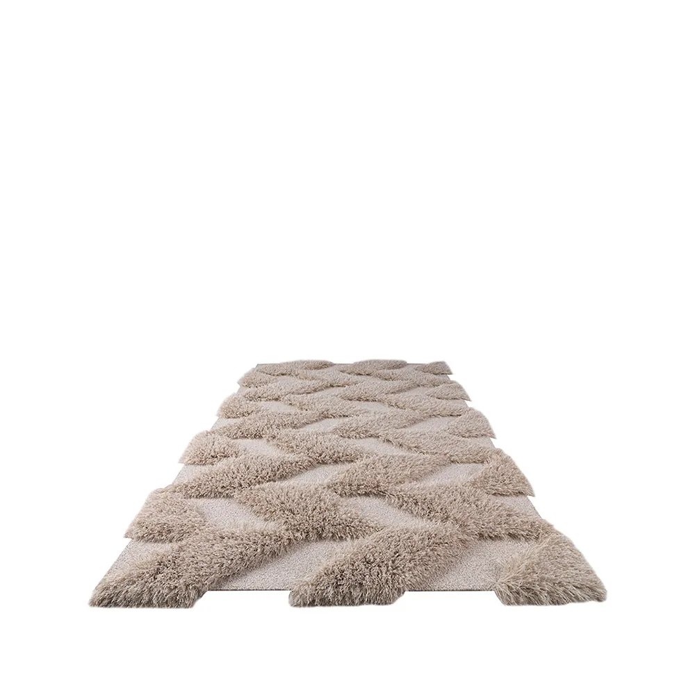 Herringbone Wild matta, light beige, 200x300 cm Kateha