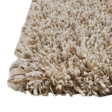 Shaggy matta - White/beige, 200x300 cm - Kateha