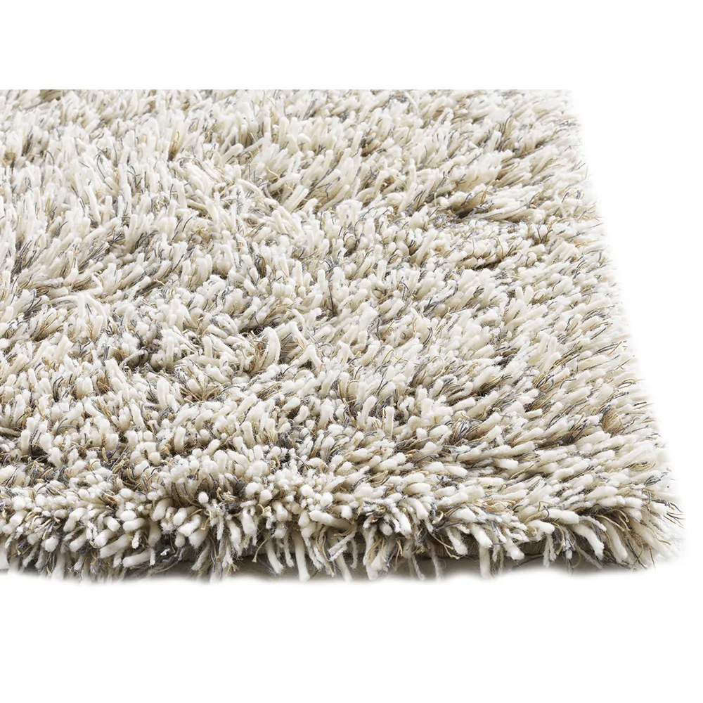 Shaggy matta, White/grey, 200x300 cm Kateha