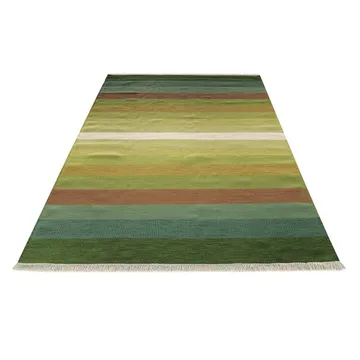 Tofta wave matta 170 x 240 cm - Green - Kateha