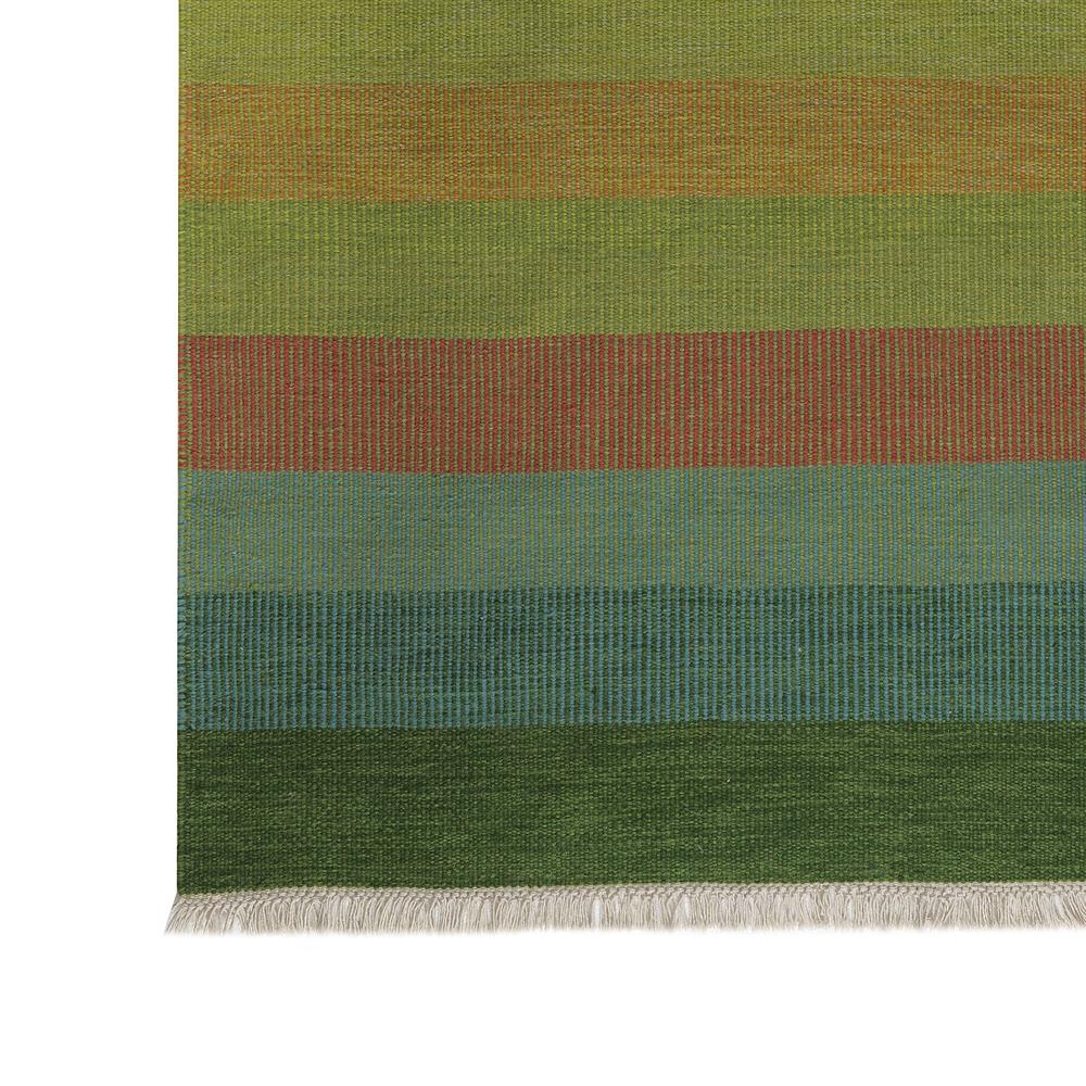 Tofta wave matta 170 x 240 cm, grön Kateha
