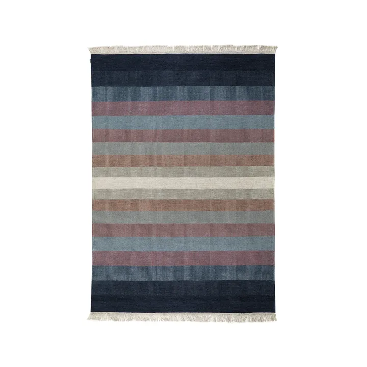 Tofta Wave Matta - Blue, 200x300 cm - Kateha