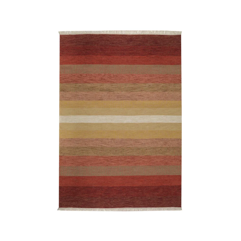 Tofta Wave Matta, red, 200x300 cm Kateha