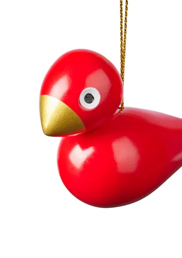 Kay Bojesen Christmas birds julhänge 2 delar - Röd-grön - Kay Bojesen Denmark