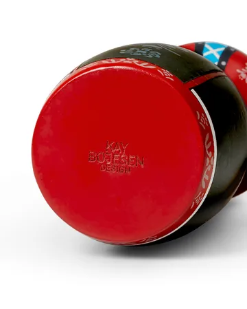 Kay Bojesen kvinna i norsk folkdräkt - Svart-röd-vit - Kay Bojesen Denmark