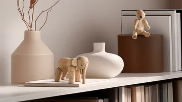 Kay Bojesen träbjörn Liliput - Obehandlad ek, obehandlad lönn - Kay Bojesen Denmark