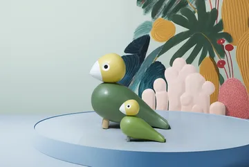 Liv & Lykke lovebirds 1 set - Grön - Kay Bojesen Denmark