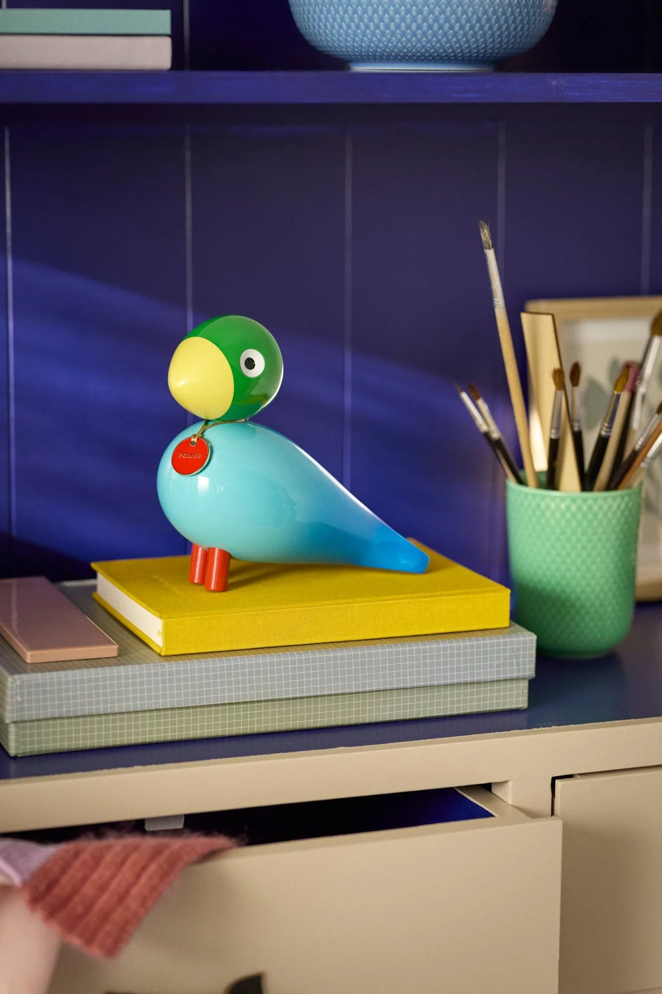 Story bird, Blå, 15,5 cm Kay Bojesen Denmark