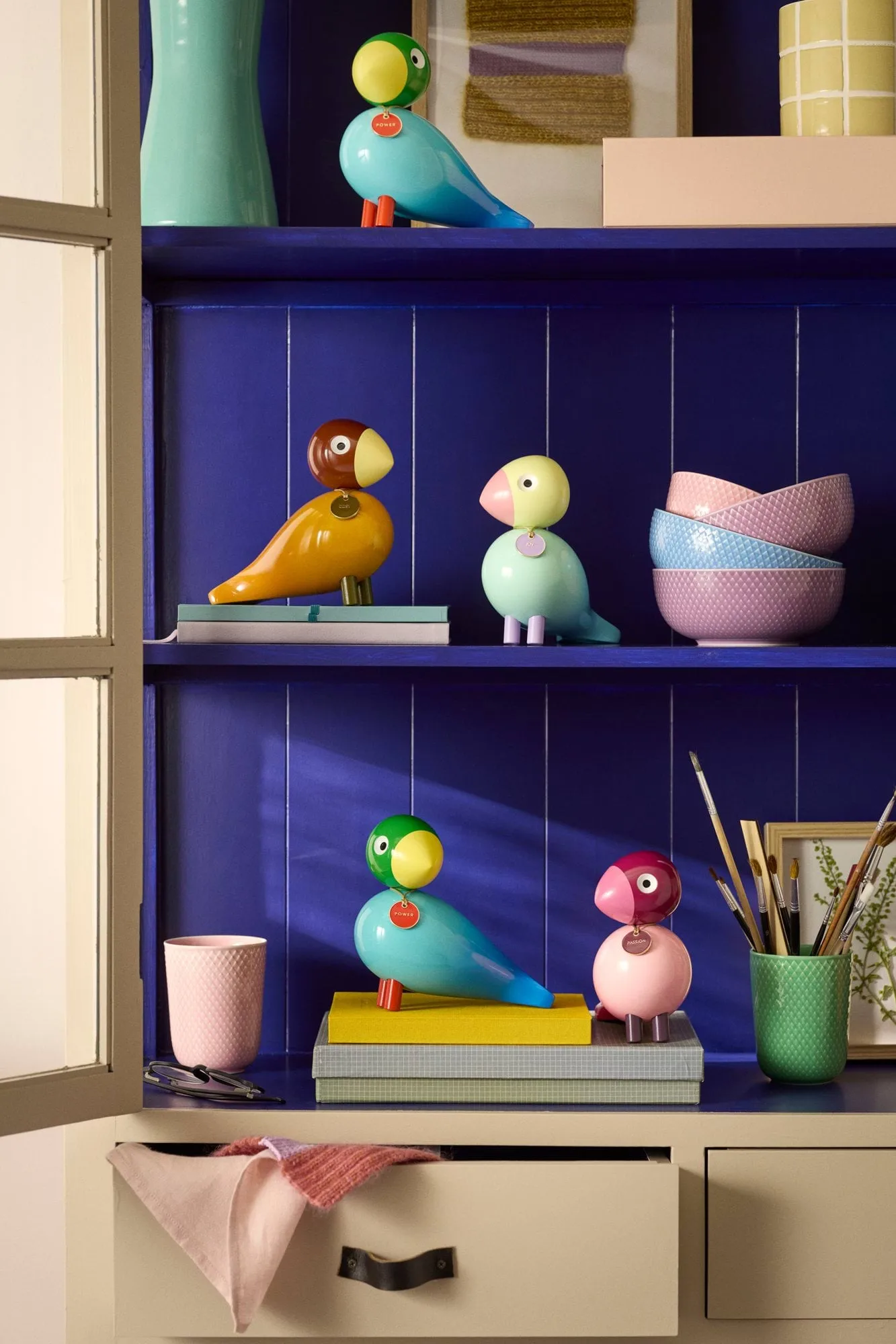 Story bird, Blå, 15,5 cm Kay Bojesen Denmark