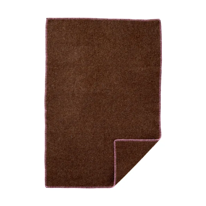 Cozy barnfilt - Walnut-pink, 65x90 cm - Klippan Yllefabrik
