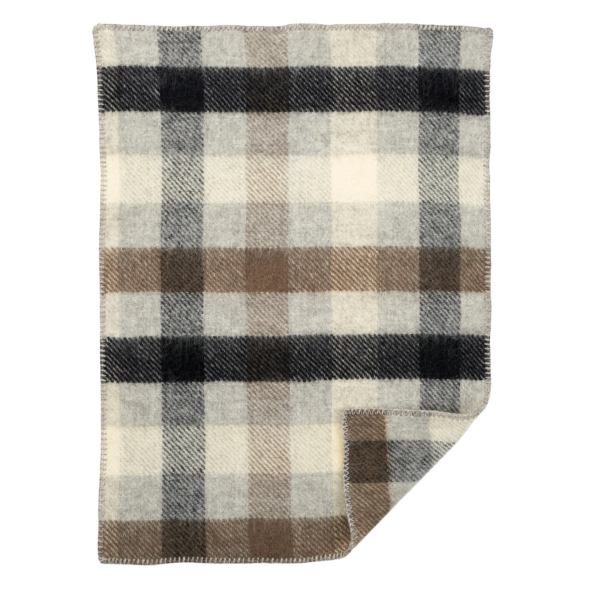 Gotland barnfilt 65x90 cm, Multi grey Klippan Yllefabrik