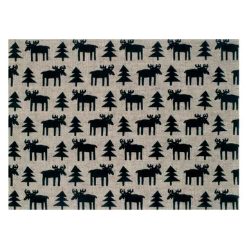 Moose bordstablett - beige-svart - Klippan Yllefabrik