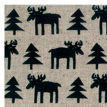 Moose bordstablett - beige-svart - Klippan Yllefabrik