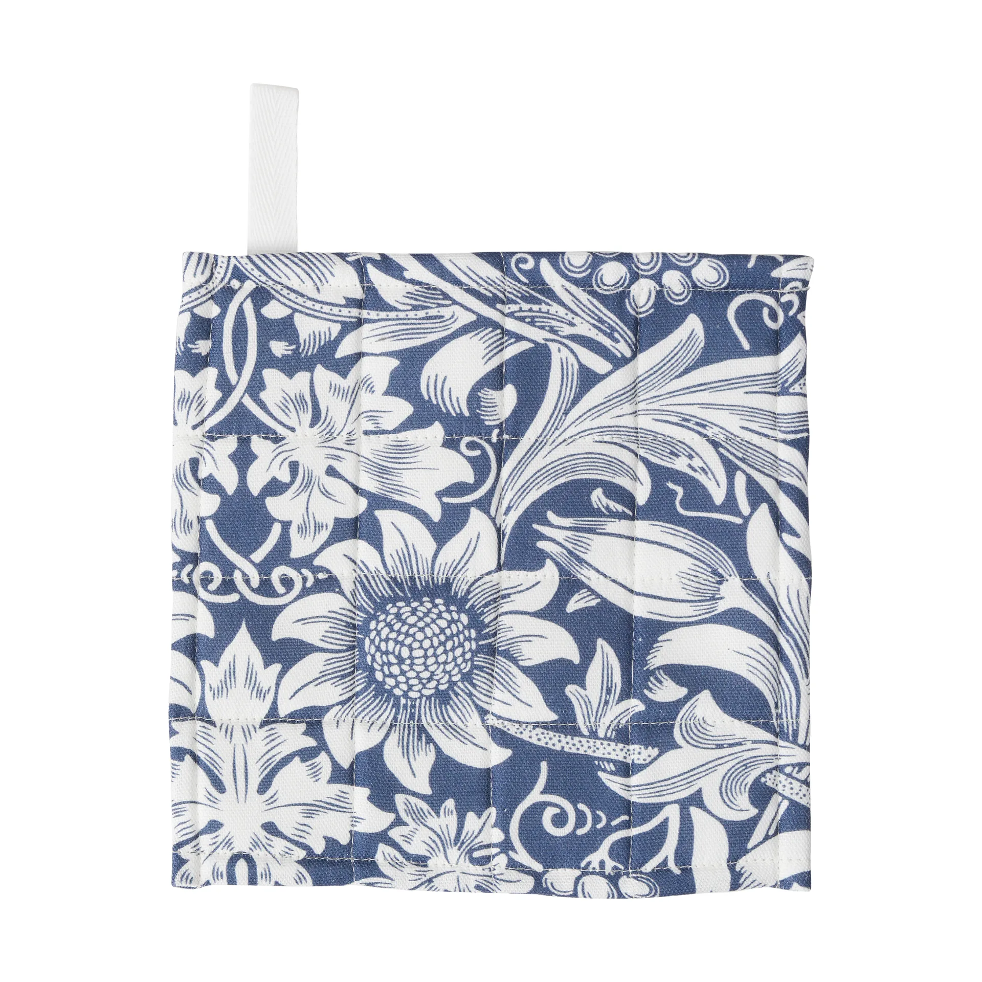 Sunflower grytlapp 20x20 cm, Dark denim Klippan Yllefabrik