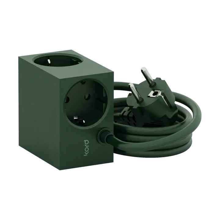Cuboid grenuttag 2 m - Dark Green - Kord