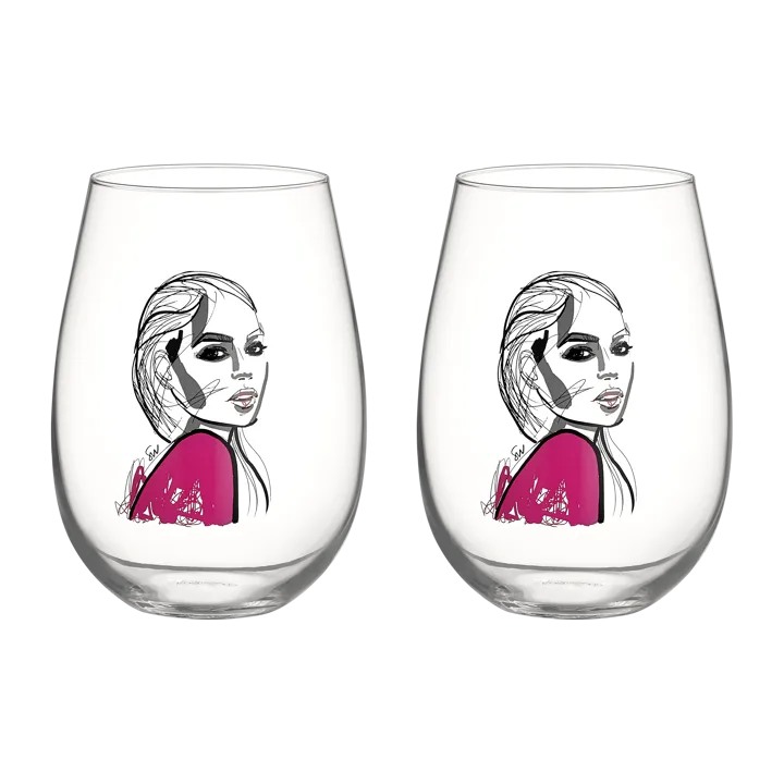 All about you tumblerglas 57 cl 2-pack - Next to you - Kosta Boda