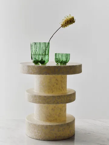 Crackle vase 12,1 cm - Mörkgrön - Kosta Boda