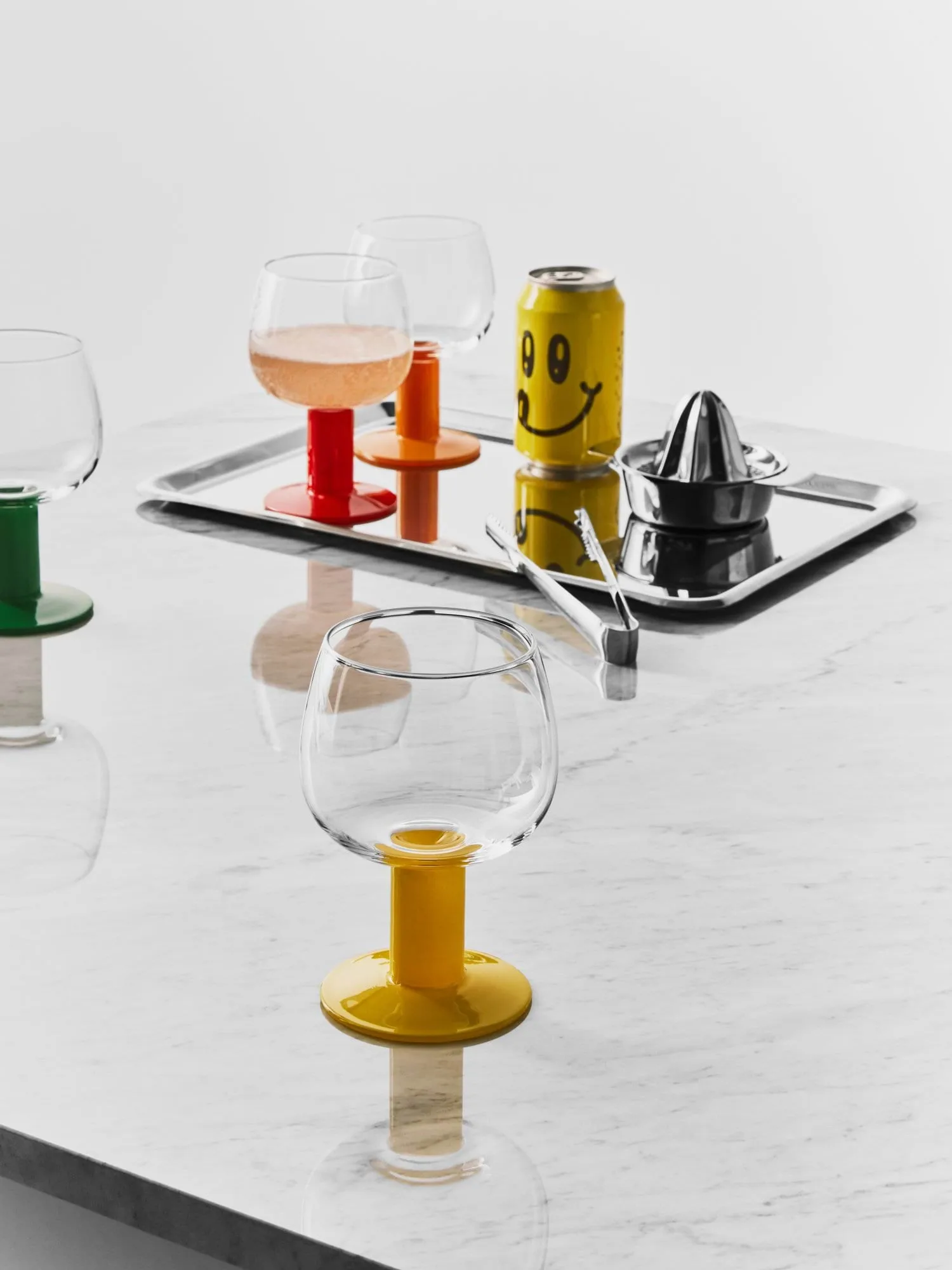 Fars glas, Mixade färger, 40 cl, 4-pack Kosta Boda