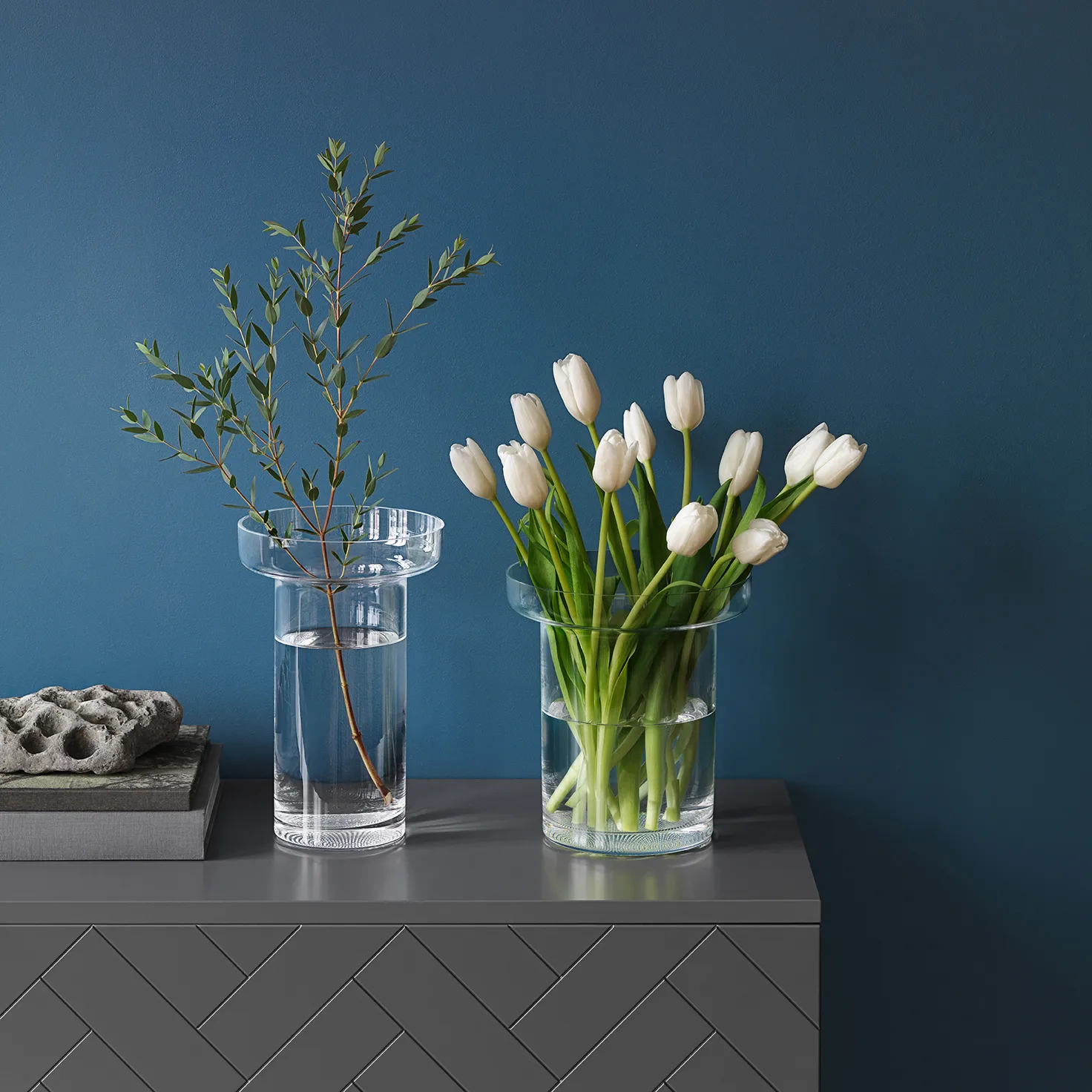 Limelight Tulip vas 19,5 cm, Klar Kosta Boda