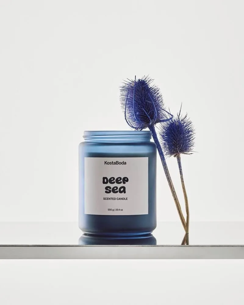Mind doftljus, Deep Sea, 550 g Kosta Boda