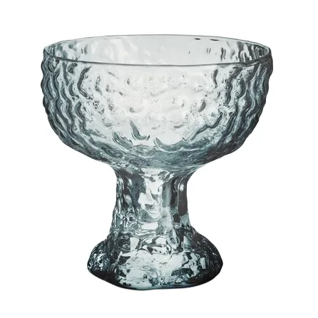 Moss coupe champagneglas cirkulär 35 cl, Blå Kosta Boda