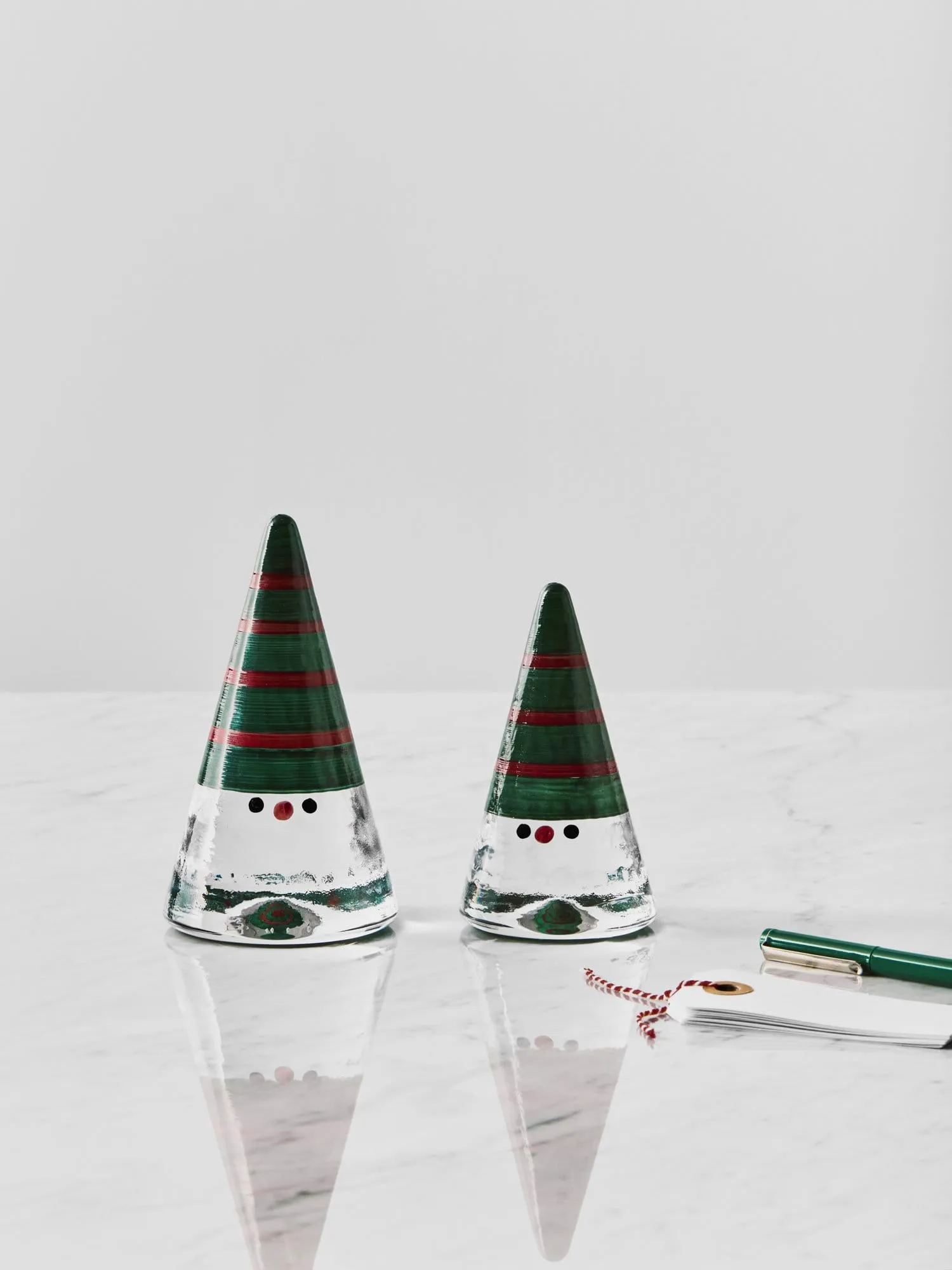 Noel tomte, Grön, 15 cm Kosta Boda