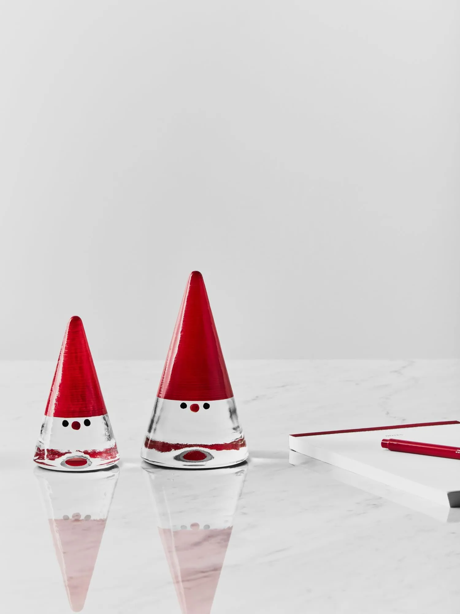 Noel tomte, Röd, 11,5 cm Kosta Boda