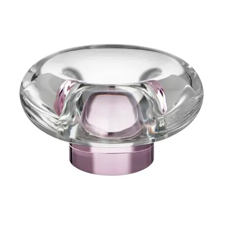 Orion ljuslykta Ø11x6,3 cm - Rosa - Kosta Boda