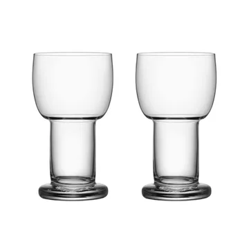 Picnic glas 32cl 2-pack - Klar - Kosta Boda