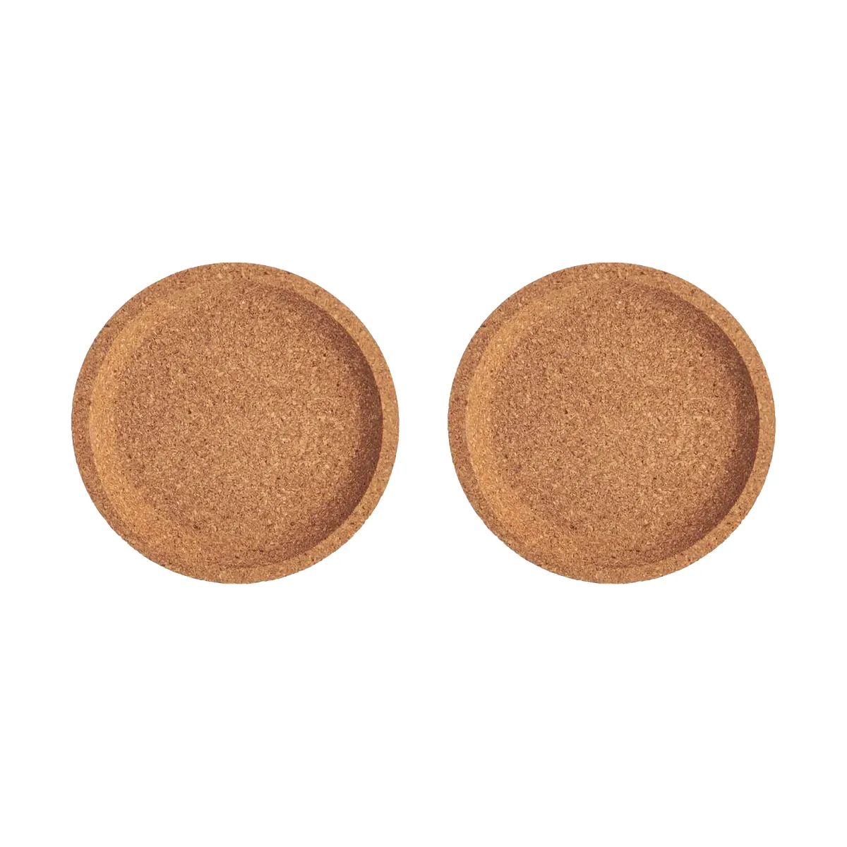 Viva korkunderlägg Ø10,9 cm 2-pack, Brun Kosta Boda