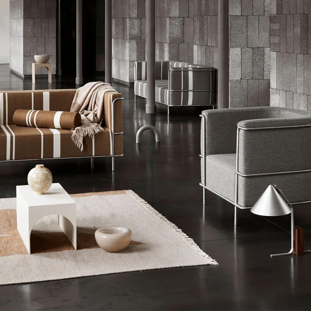 Arch sidobord, Beige, small Kristina Dam Studio