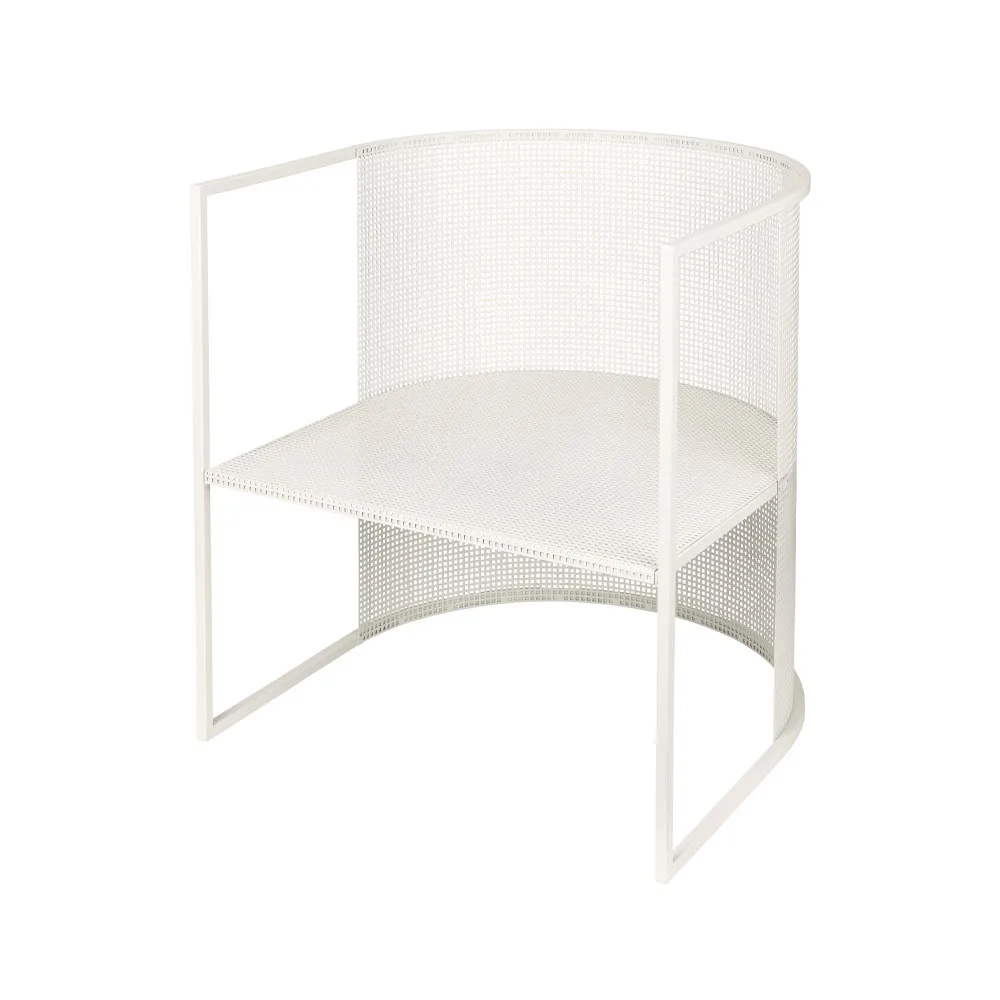 Bauhaus loungefåtölj, beige Kristina Dam Studio