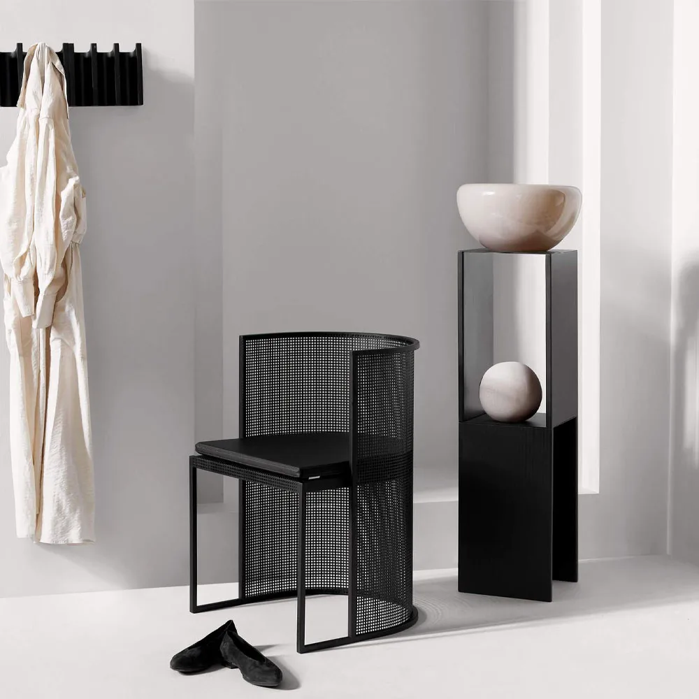 Bauhaus stol, Svart Kristina Dam Studio