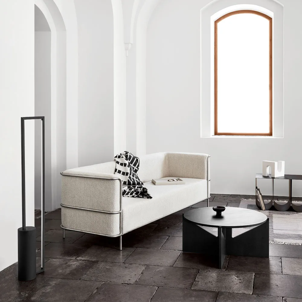 Cylinder golvlampa, Black Kristina Dam Studio