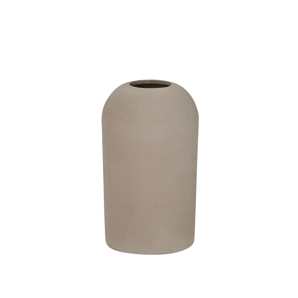 Dome vas, Grey engobe, medium Kristina Dam Studio