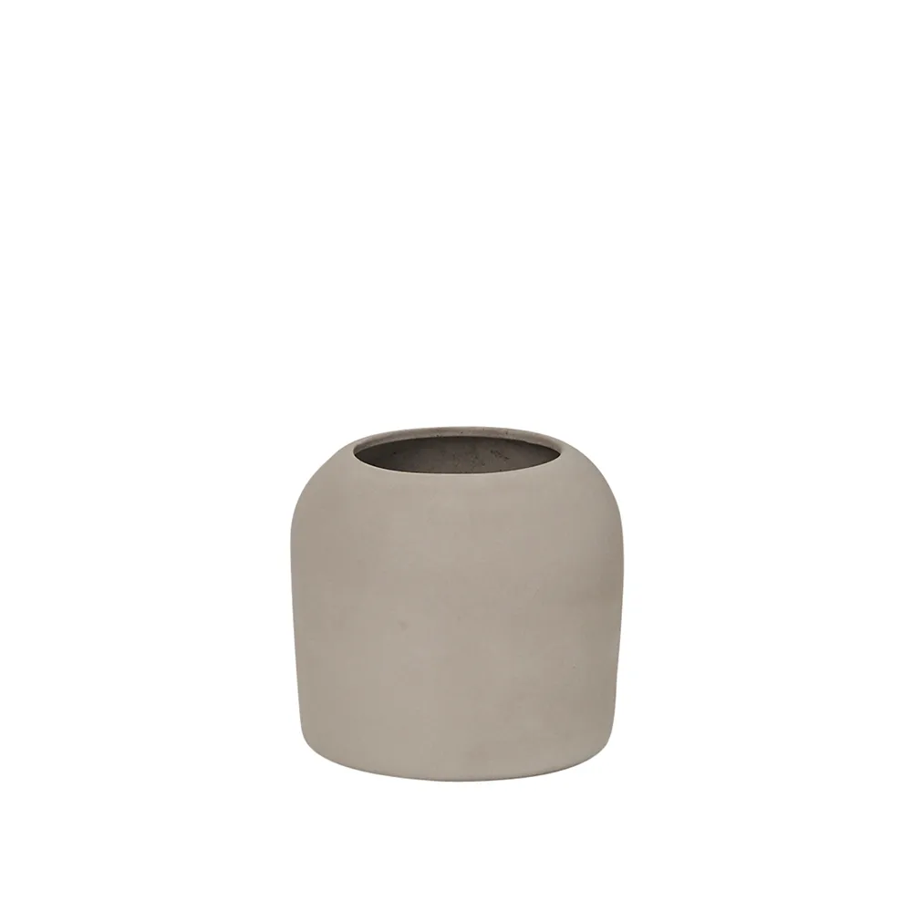Dome vas, Grey engobe, xs Kristina Dam Studio